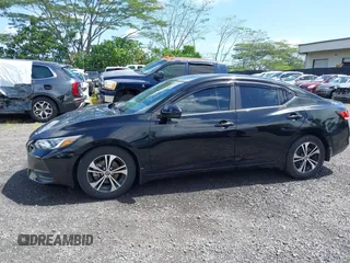 2020 Nissan Sentra SV with VIN 3N1AB8CV6LY215500, listed as a IAAI auction lot 41778106 with 24,981 mi miles and . Bid and sale history available at DreamBid. Image 14.