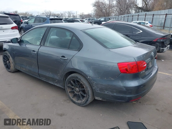 2012 Volkswagen Jetta Sedan S w/Sunroof with VIN 3VW2K7AJ8CM379105, listed as a IAAI auction lot 41846092 with 115,800 mi miles. Bid and sale history available at carsss.com. Image 3.