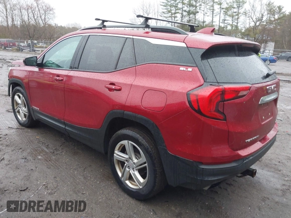 2018 GMC Terrain SLE with VIN 3GKALTEX8JL391880, listed as a IAAI auction lot 41974373 with 202,748 mi miles. Bid and sale history available at carsss.com. Image 3.