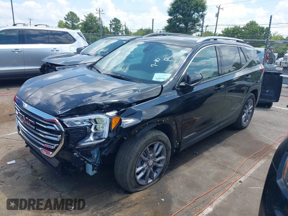 2024 GMC Terrain SLT z VIN 3GKALPEG1RL172200, wystawiony jako IAAI lot #42820609 z przebiegiem 37 648 mil mil oraz . Historia ofert i sprzedaży dostępna na DreamBid. Obrazek 6.