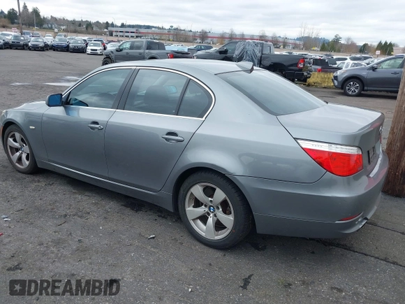 2008 BMW 5 Series 528i with VIN WBANU53578BY65107, listed as a IAAI auction lot 41754660 with 204,524 mi miles and . Bid and sale history available at DreamBid. Image 3.