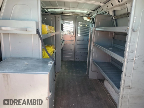 2014 Chevrolet Express Cargo Van with VIN 1GCWGFCB2E1122236, listed as a Copart auction lot 72826254 with 70,696 mi miles and Clean Title. Bid and sale history available at carsss.com. Image 10.