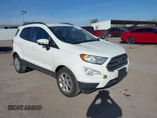 2019 Ford EcoSport SE with VIN MAJ3S2GE7KC277675, listed as a IAAI auction lot 41794619 with 102,060 mi miles and . Bid and sale history available at DreamBid. Image 1.