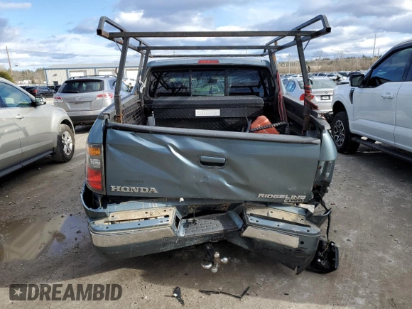 2006 Honda Ridgeline RTL z VIN 2HJYK16536H527441, wystawiony jako Copart lot #44858284 z przebiegiem 210 982 mil mil oraz Czysty tytuł • Clean title. Historia ofert i sprzedaży dostępna na DreamBid. Obrazek 6.