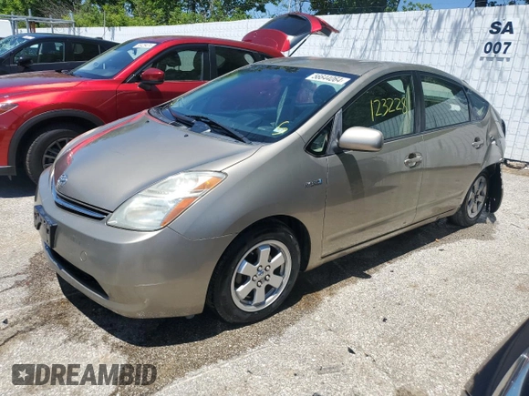 2008 Toyota Prius with VIN JTDKB20UX83352014, listed as a Copart auction lot 56644064 with 123,228 mi miles and Salvage title. Bid and sale history available at DreamBid. Image 1.