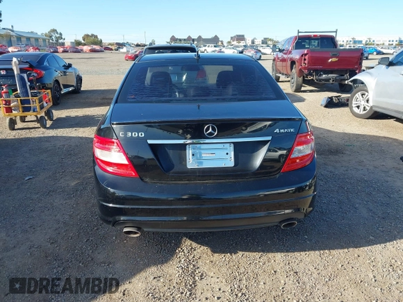 2010 Mercedes-Benz C 300 Sport with VIN WDDGF8BB1AR125733, listed as a IAAI auction lot 41837121 with 118,234 mi miles and . Bid and sale history available at carsss.com. Image 16.