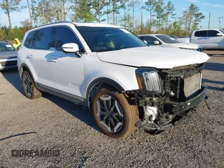 2023 Kia Telluride S with VIN 5XYP64GC8PG327724, listed as a IAAI auction lot 41839462 with 26,891 mi miles and . Bid and sale history available at carsss.com. Image 1.