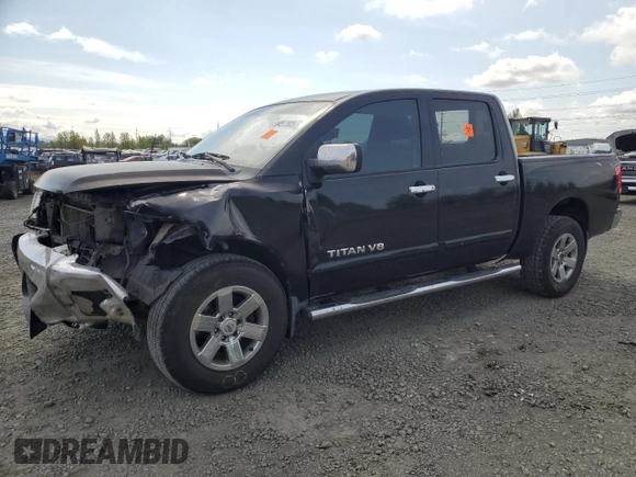 2012 Nissan Titan SV with VIN 1N6BA0ED3CN305384, listed as a Copart auction lot 56497905 with 331,174 mi miles and Salvage title. Bid and sale history available at DreamBid. Image 1.