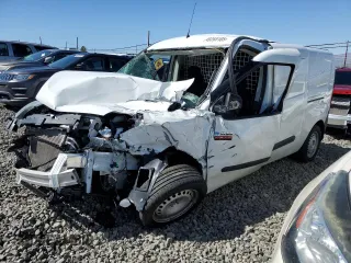 2020 Ram ProMaster City Cargo Tradesman with VIN ZFBHRFAB9L6P17996, listed as a Copart auction lot 49265105 with Not Provided miles and Salvage Title. Bid and sale history available at carsss.com. Image 1.