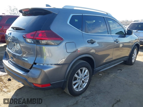 2019 Nissan Rogue SV with VIN KNMAT2MTXKP549372, listed as a IAAI auction lot 41882401 with 41,027 mi miles. Bid and sale history available at carsss.com. Image 4.