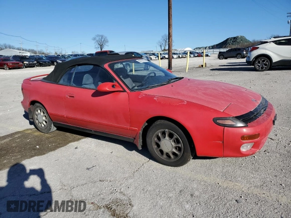 1993 Toyota Celica z VIN JT5ST87KXP0142125, wystawiony jako Copart lot #82752374 z przebiegiem 177 673 mil mil oraz Nie do naprawy • Non repairable. Historia ofert i sprzedaży dostępna na DreamBid. Obrazek 4.