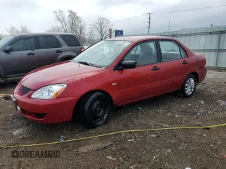 2005 Mitsubishi Lancer ES z VIN JA3AJ26E45U004941, wystawiony jako Copart lot #54614345 z przebiegiem 95 589 mil mil oraz Szkoda całkowita • Salvage title. Historia ofert i sprzedaży dostępna na DreamBid. Obrazek 1.