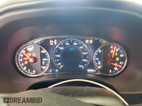 2018 GMC Acadia Denali with VIN 1GKKNXLS1JZ166531, listed as a Copart auction lot 56925955 with 79,732 mi miles and Salvage title. Bid and sale history available at DreamBid. Image 9.