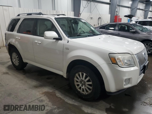 2009 Mercury Mariner Premier with VIN 4M2CU97G09KJ06145, listed as a Copart auction lot 47119525 with 158,430 mi miles and Salvage title. Bid and sale history available at DreamBid. Image 4.