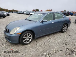 2005 Infiniti G35 with VIN JNKCV51F45M313923, listed as a Copart auction lot 75813304 with 126,894 mi miles and Clean Title. Bid and sale history available at DreamBid. Image 1.