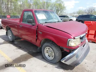 1997 Ford Ranger XLT with VIN 1FTCR10A1VUA69748, listed as a IAAI auction lot 41915512 with 249,757 mi miles and . Bid and sale history available at DreamBid. Image 1.