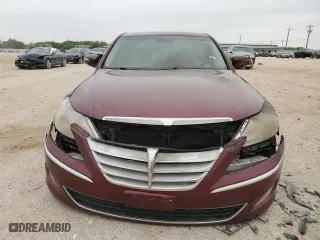 2012 Hyundai Genesis 3.8L with VIN KMHGC4DD5CU192261, listed as a Copart auction lot 51508465 with 0 mi miles and Salvage Title. Bid and sale history available at carsss.com. Image 5.