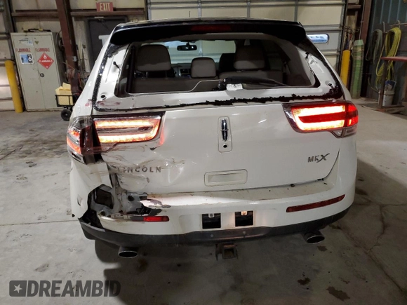2013 Lincoln MKX with VIN 2LMDJ6JK1DBL06002, listed as a Copart auction lot 49215835 with 196,888 mi miles and Salvage Title. Bid and sale history available at carsss.com. Image 6.