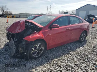 2020 Kia Forte LXS with VIN 3KPF24ADXLE221422, listed as a Copart auction lot 47386135 with 44,407 mi miles and Salvage Title. Bid and sale history available at carsss.com. Image 1.