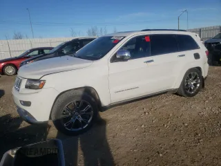 2014 Jeep Grand Cherokee Summit с VIN 1C4RJFJT0EC264938, выставлен на аукционе Copart как лот 46916225 с пробегом 158 387 миль миль и Списание • Salvage title. История ставок и продаж доступна на DreamBid. Изображение 1.