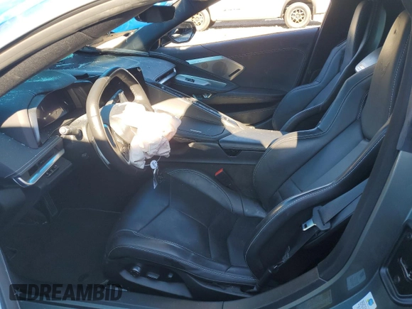 2022 Chevrolet Corvette 2LT with VIN 1G1YB2D49N5109954, listed as a Copart auction lot 82520864 with 44,566 mi miles and Salvage Title. Bid and sale history available at carsss.com. Image 7.
