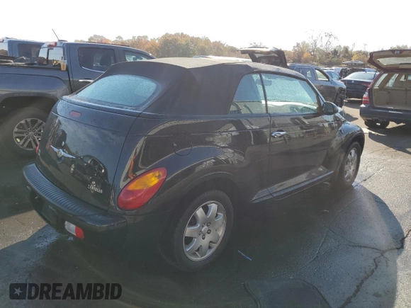 2005 Chrysler PT Cruiser Touring with VIN 3C3EY55E85T301789, listed as a Copart auction lot 75744174 with 53,658 mi miles and Salvage Title. Bid and sale history available at DreamBid. Image 3.