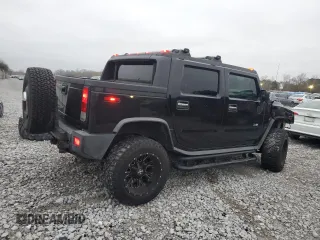 2007 Hummer H2 SUT with VIN 5GRGN22U17H111405, listed as a Copart auction lot 86380694 with 134,493 mi miles and Salvage Title. Bid and sale history available at carsss.com. Image 3.