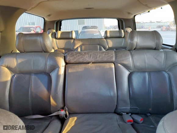 2002 GMC Yukon XL Denali with VIN 1GKFK66U82J275716, listed as a Copart auction lot 50048525 with 241,424 mi miles and Salvage Title. Bid and sale history available at carsss.com. Image 10.