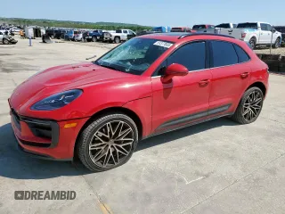 2025 Porsche Macan with VIN WP1AA2A55SLB06029, listed as a Copart auction lot 51377655 with 7,510 mi miles and Salvage title. Bid and sale history available at DreamBid. Image 1.