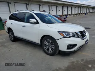 2020 Nissan Pathfinder SV with VIN 5N1DR2BM6LC590559, listed as a Copart auction lot 52991785 with 61,870 mi miles and Salvage title. Bid and sale history available at DreamBid. Image 4.