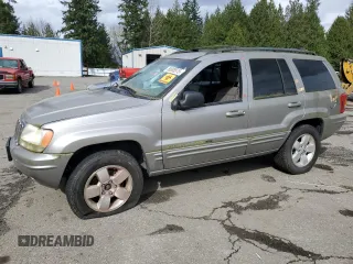 2001 Jeep Grand Cherokee Limited with VIN 1J4GW58N11C606217, listed as a Copart auction lot 50088515 with 138,946 mi miles and Clean Title. Bid and sale history available at carsss.com. Image 1.