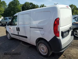 2022 Ram ProMaster City Cargo Tradesman with VIN ZFBHRFAB8M6V76078, listed as a Copart auction lot 71181794 with 135,178 mi miles and Salvage Title. Bid and sale history available at DreamBid. Image 2.