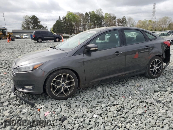 2017 Ford Focus SEL with VIN 1FADP3H26HL331010, listed as a Copart auction lot 49984885 with 132,163 mi miles and Salvage Title. Bid and sale history available at carsss.com. Image 1.