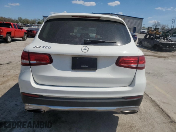 2016 Mercedes-Benz GLC with VIN WDC0G4JBXGF091685, listed as a Copart auction lot 50796735 with 85,687 mi miles and Salvage Title. Bid and sale history available at carsss.com. Image 6.