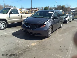 2014 Honda Odyssey LX with VIN 5FNRL5H24EB025817, listed as a IAAI auction lot 41904759 with 161,523 mi miles. Bid and sale history available at carsss.com. Image 17.