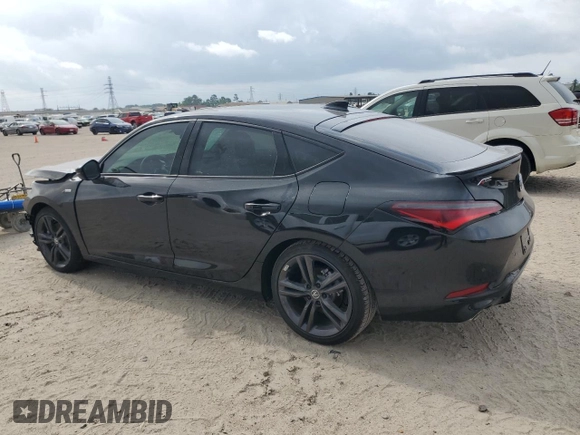 2025 Acura Integra Technology z VIN 19UDE4H67SA010168, wystawiony jako Copart lot #54403435 z przebiegiem 2 016 mil mil oraz Szkoda całkowita • Salvage title. Historia ofert i sprzedaży dostępna na DreamBid. Obrazek 2.