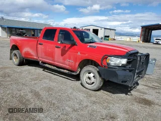 2021 Ram 3500 Tradesman with VIN 3C63RRGL0MG565753, listed as a Copart auction lot 43381555 with 117,784 mi miles and Salvage Title. Bid and sale history available at carsss.com. Image 4.
