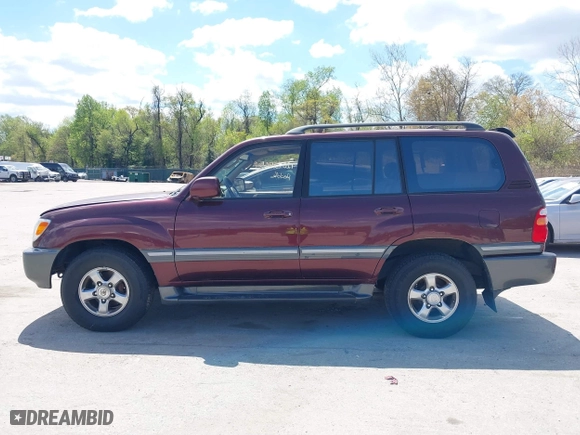 2002 Toyota Land Cruiser with VIN JTEHT05J422022565, listed as a IAAI auction lot 42042565 with 550,000 mi miles. Bid and sale history available at carsss.com. Image 14.