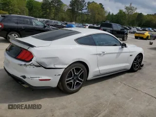 2019 Ford Mustang GT z VIN 1FA6P8CF5K5124975, wystawiony jako Copart lot #51500135 z przebiegiem 52 762 mil mil oraz Szkoda całkowita • Salvage title. Historia ofert i sprzedaży dostępna na DreamBid. Obrazek 3.