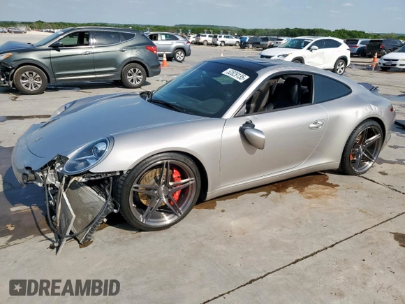 2012 Porsche 911 991 Carrera with VIN WP0AA2A97CS106674, listed as a Copart auction lot 52829135 with Not Provided miles and Salvage Title. Bid and sale history available at DreamBid. Image 1.