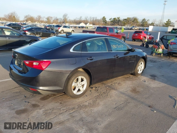 2022 Chevrolet Malibu LS with VIN 1G1ZB5ST6NF209407, listed as a IAAI auction lot 41803007 with 65,602 mi miles and . Bid and sale history available at DreamBid. Image 4.