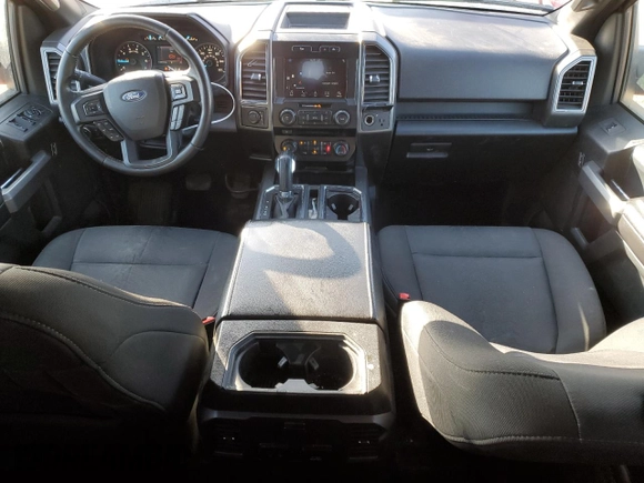 2018 Ford F-150 XL with VIN 1FTEW1EP7JKE59404, listed as a Copart auction lot 52152005 with 172,619 mi miles and Salvage Title. Bid and sale history available at carsss.com. Image 8.