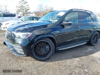 2021 Mercedes-Benz GLE with VIN 4JGFB6BB8MA302153, listed as a IAAI auction lot 41587407 with 68,116 mi miles. Bid and sale history available at carsss.com. Image 2.