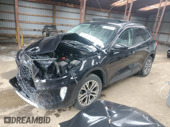 2021 Ford Escape SEL с VIN 1FMCU9H61MUA41424, выставлен на аукционе Copart как лот 57634055 с пробегом 145 286 миль миль и Списание • Salvage title. История ставок и продаж доступна на DreamBid. Изображение 1.