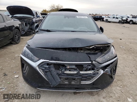 2021 Hyundai Ioniq Limited z VIN KMHC05LC1MU254424, wystawiony jako Copart lot #83341754 z przebiegiem Nie podano mil oraz Szkoda całkowita • Salvage title. Historia ofert i sprzedaży dostępna na DreamBid. Obrazek 5.