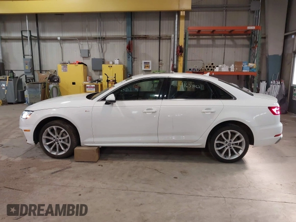 2019 Audi A4 Premium with VIN WAUDNAF47KA117328, listed as a IAAI auction lot 41634062 with 126,067 mi miles and . Bid and sale history available at DreamBid. Image 15.