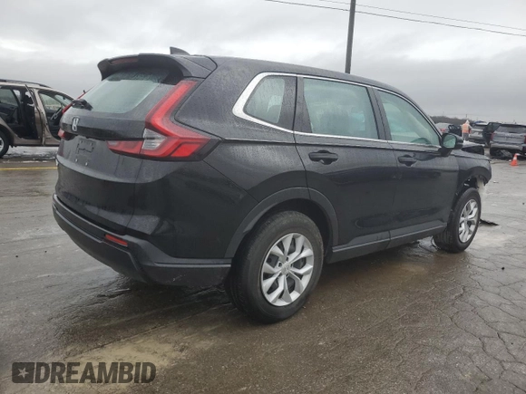 2024 Honda CR-V LX with VIN 7FARS4H23RE000625, listed as a Copart auction lot 44525715 with 22,878 mi miles and Salvage Title. Bid and sale history available at DreamBid. Image 3.