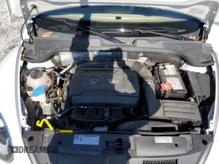 2015 Volkswagen Beetle with VIN 3VW7S7AT1FM818382, listed as a Copart auction lot 41666205 with 47,429 mi miles and Salvage Title. Bid and sale history available at DreamBid. Image 11.
