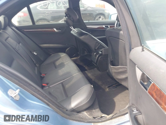 2010 Mercedes-Benz C 300 Sport with VIN WDDGF5EB0AF438140, listed as a IAAI auction lot 42497259 with 185,213 mi miles and . Bid and sale history available at DreamBid. Image 8.
