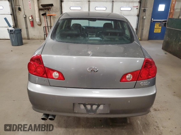 2005 Infiniti G35 with VIN JNKCV51F75M311695, listed as a Copart auction lot 53190435 with 158,464 mi miles and Clean Title. Bid and sale history available at carsss.com. Image 6.